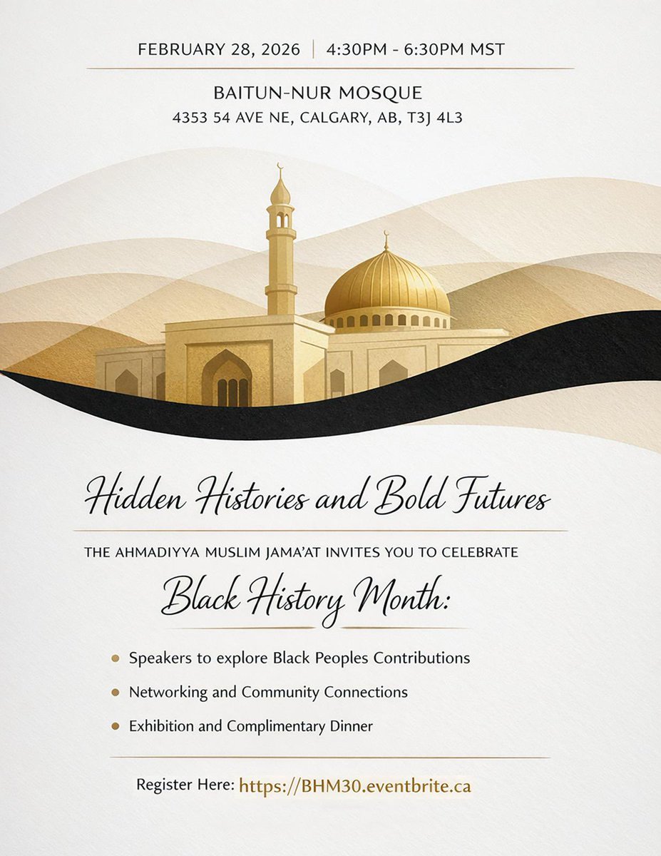 Ahmadiyya Muslims Calgary tweet media