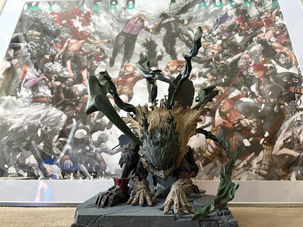 僕のヒーローアカデミア原画展」 黒デクフィギュア開封✨ いやー