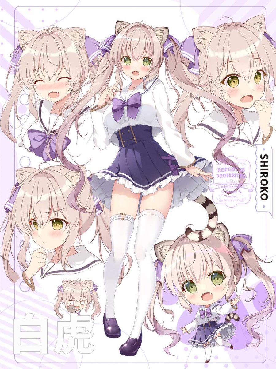 mikeou_'s tweet photo. 猫の日なのでうちのもふもふちゃん詰め込みラフ https://t.co/FalEp9WWtc