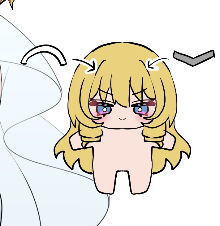 イメージで送ったぬいノーブルちゃん(仮)
どうなるかな〜 