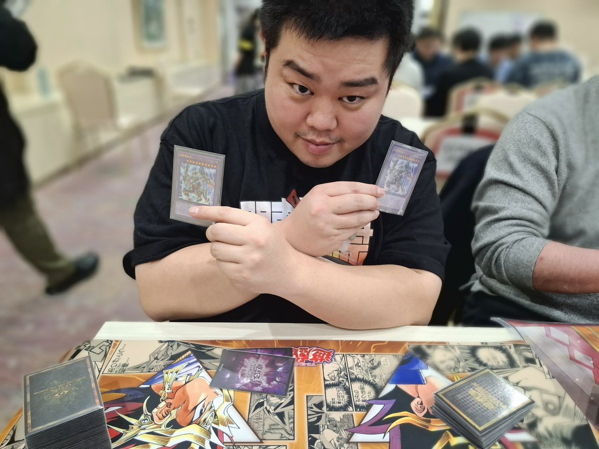 ror_schach09's tweet photo. オメガさんとカジュアルスイスで対戦させてもらいました！
憧れの人と対戦できて嬉しかったです！
(写真は本人から許可をいただいています)
#関東決闘祭 https://t.co/T1QDDm6sHe