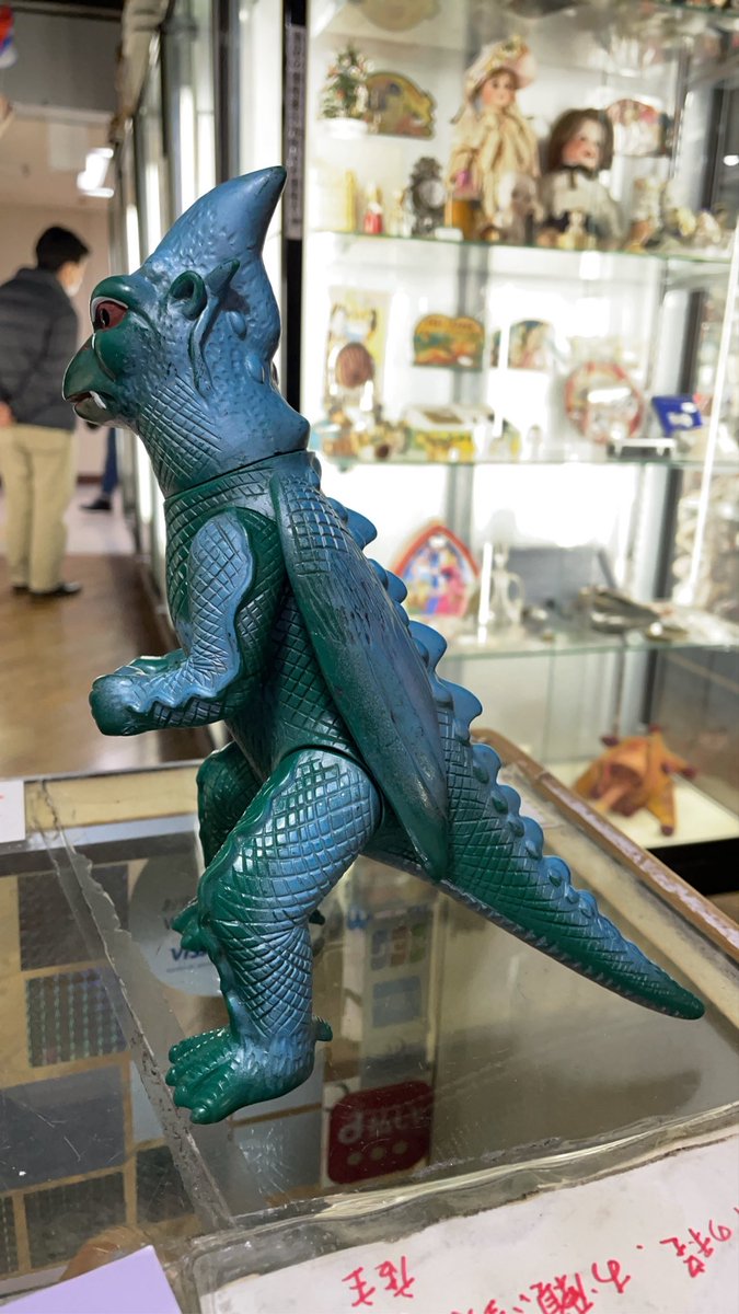 ガッパが入荷致しました。当時物でございます。 #昭和レトロ #ソフビ