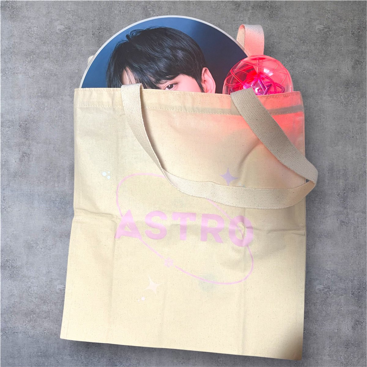 届きました( •ᴗ• )💜✡ ASTROエコバッグ ありがとうございます