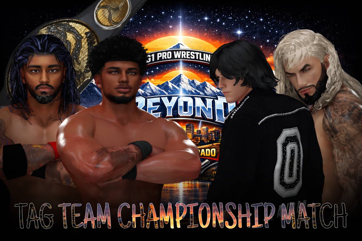 G1ProWrestling's tweet photo. G1 Beyond Match Card (1/2)

#CAW #SIM #G1 #WWE2K25 #WWE2K26 https://t.co/5LdRClPwkf