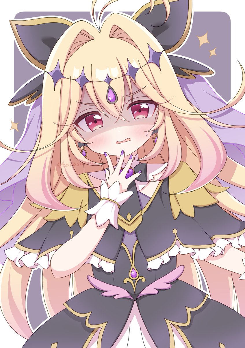 hanasakichu's tweet image. キュアアルカナ・シャドウ (蔑み表情ver)