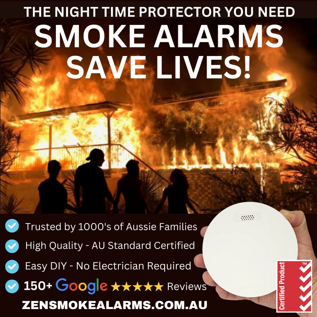 zensmokealarms's tweet image. Don't allow your family to become a statistic on the evening news. 💔

ZEN Smoke Alarms can be easily self installed within minutes. Peace of mind here 👉 nuel.ink/lBx8l7🛡️

#MaximumSafety #ProtectFamily #ChooseZEN #KeepSafe #ZENSmokeAlarms #InterconnectedSmokeAlarms