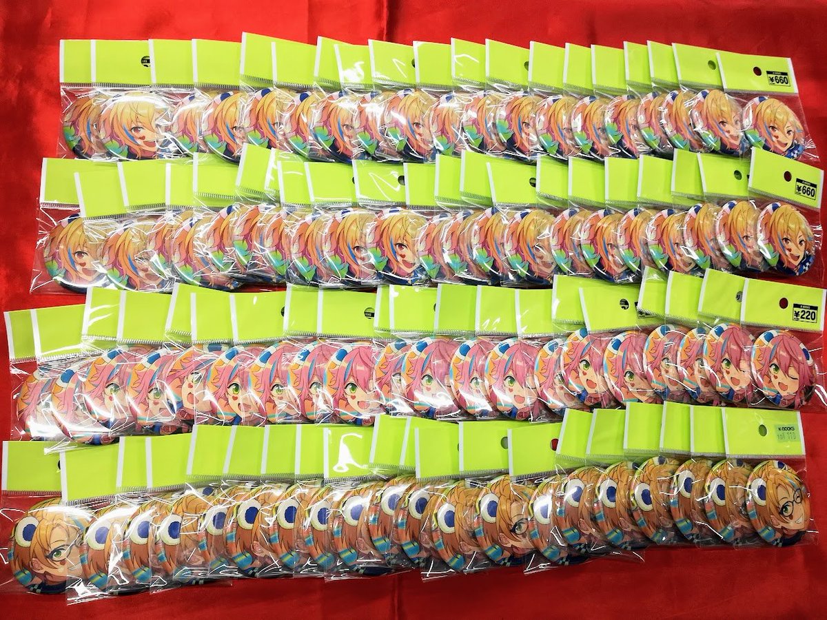 入荷情報】 「あんさんぶるスターズ」 コレクション缶バッジ［2025 Nov