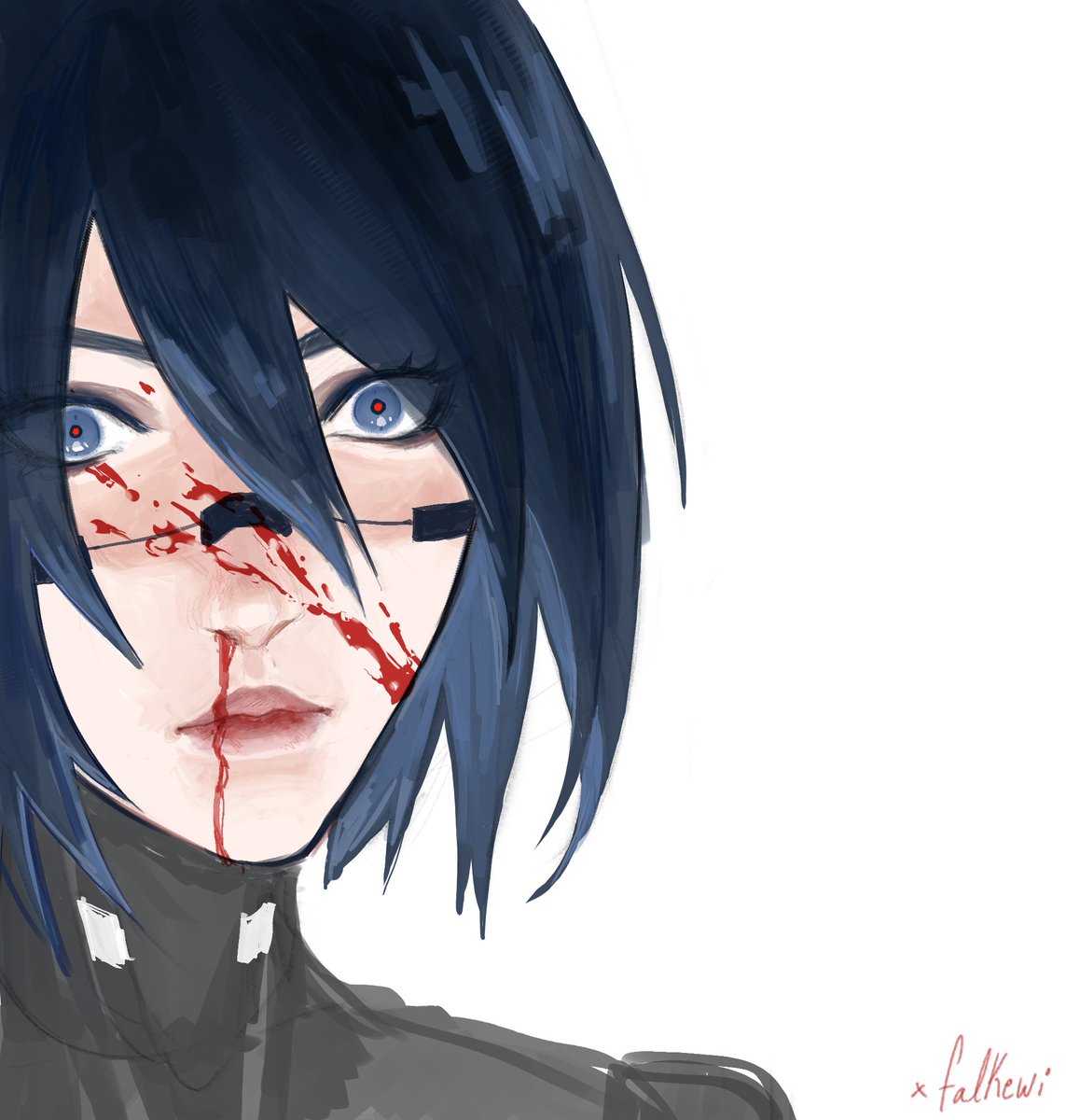 falkewi's tweet image. WIP!! #SIGNALIS #SIGNALISart #signalisfanart