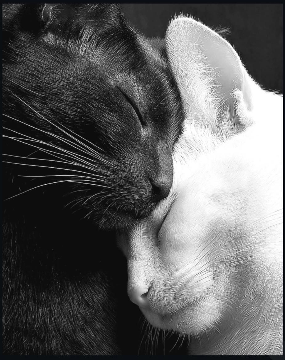 The Yin-yang puuurfect