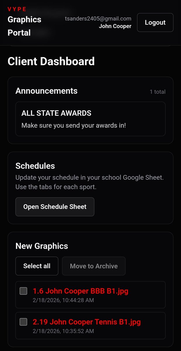 VYPE Graphics tweet media