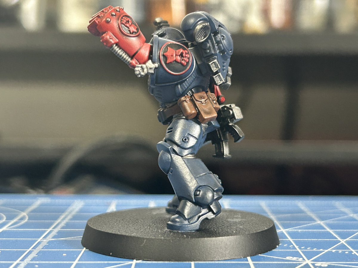 インターセッサーベテランサージェント完成〜 左腕の所属戦団アピール