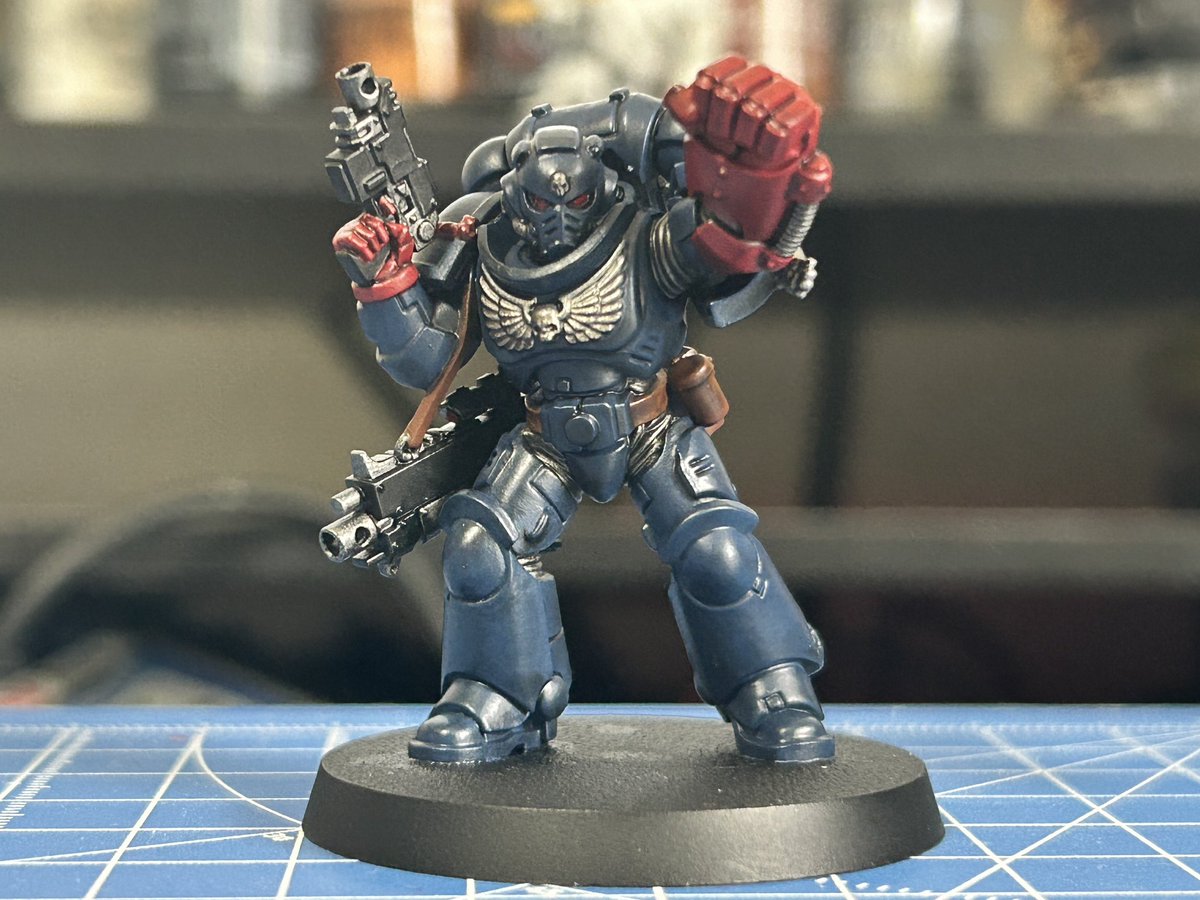 インターセッサーベテランサージェント完成〜 左腕の所属戦団アピール