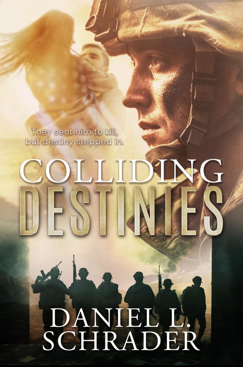 Colliding Destinies is my first fictional novel about an Army Ranger sent to Afghanistan to eliminate an American born terrorist. There’s love, loss, betrayal and eventually success, but it all comes at a cost. Please give it a look!  Available on Amazon, Walmart, Barnes &amp; Noble.