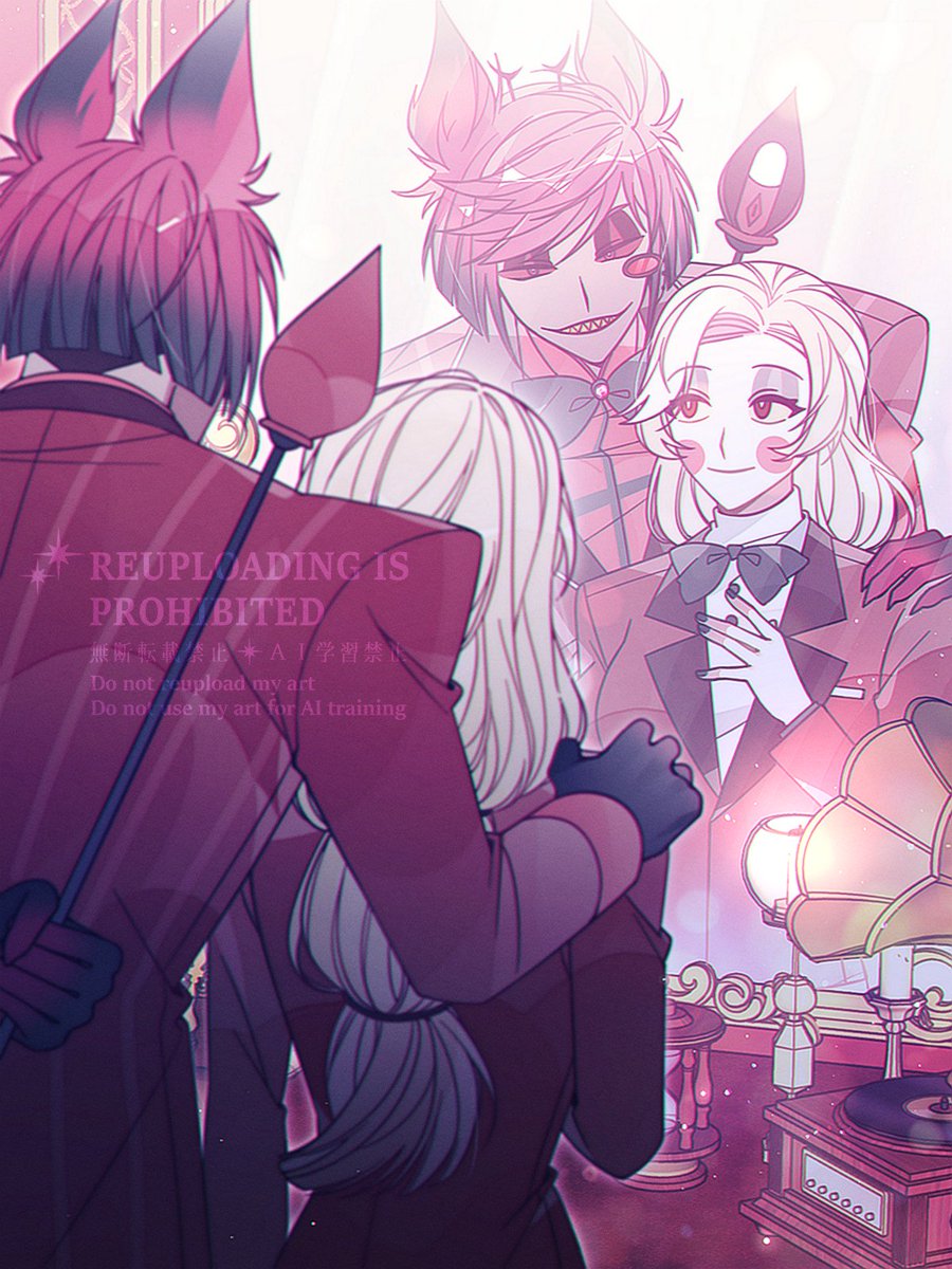 UP_SANME's tweet photo. 📻🌈🩷
#HazbinHotel #Charlastor https://t.co/0KnRhfKppq