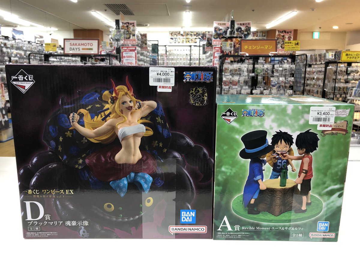 ✨入荷情報✨ 「一番くじ ワンピースEX -悪魔を宿す者達 vol.3-」 D賞
