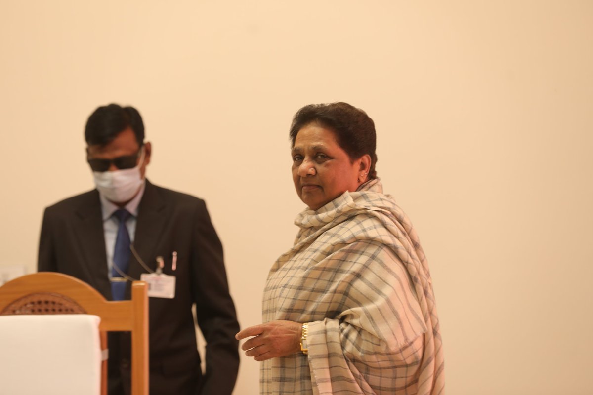 Mayawati tweet media
