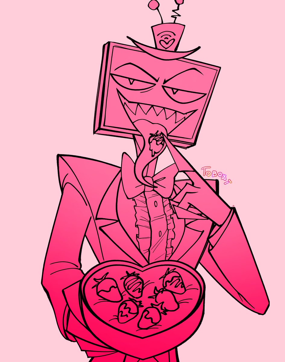 Mini comic collage with no text and unfinished work on February 14th

#HazbinHotelFanart #HazbinHotel #Vox #ValentinesDay2026 #hazbinhotelseason2