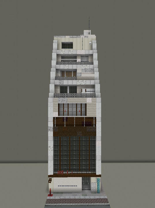 雑居ビル
#minecraft建築コミュ #Minecraftbuilds #包州鯖