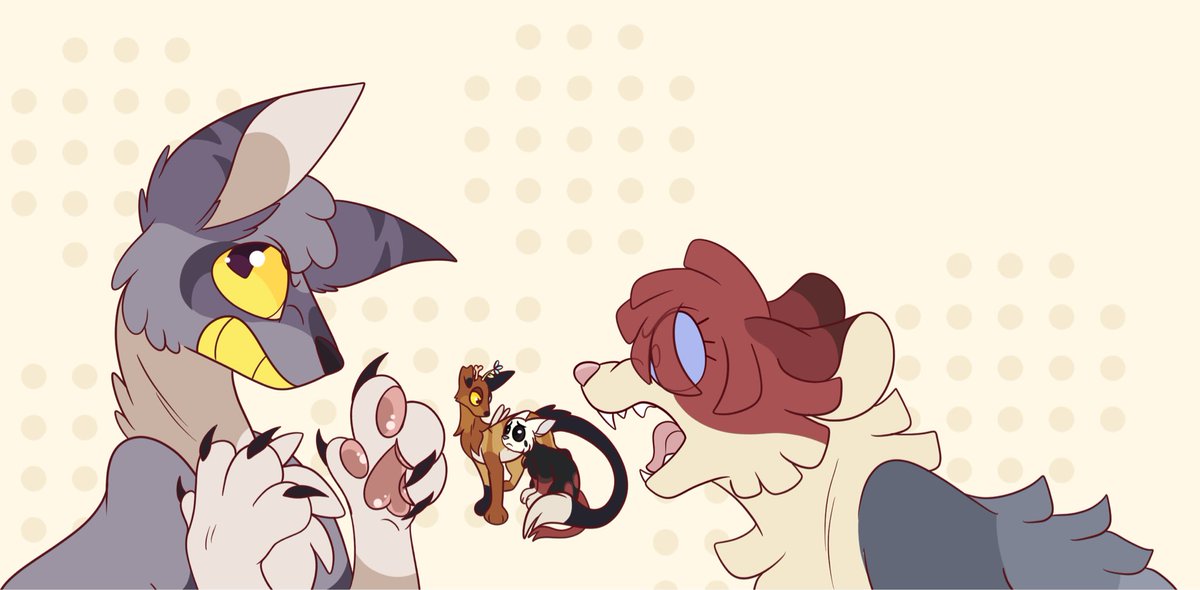 bustersw0rd_'s tweet photo. "i would kindly like to request rabbitsnap and raggedsong interactions...smiles so wide. i would like to see them rip each other’s faces off!!! i think they are so fun. i also kinda love your funnybunny kits" -> Thank you!! Here’s a few!
#tadc x #warriors https://t.co/jLv3mWYx5Y