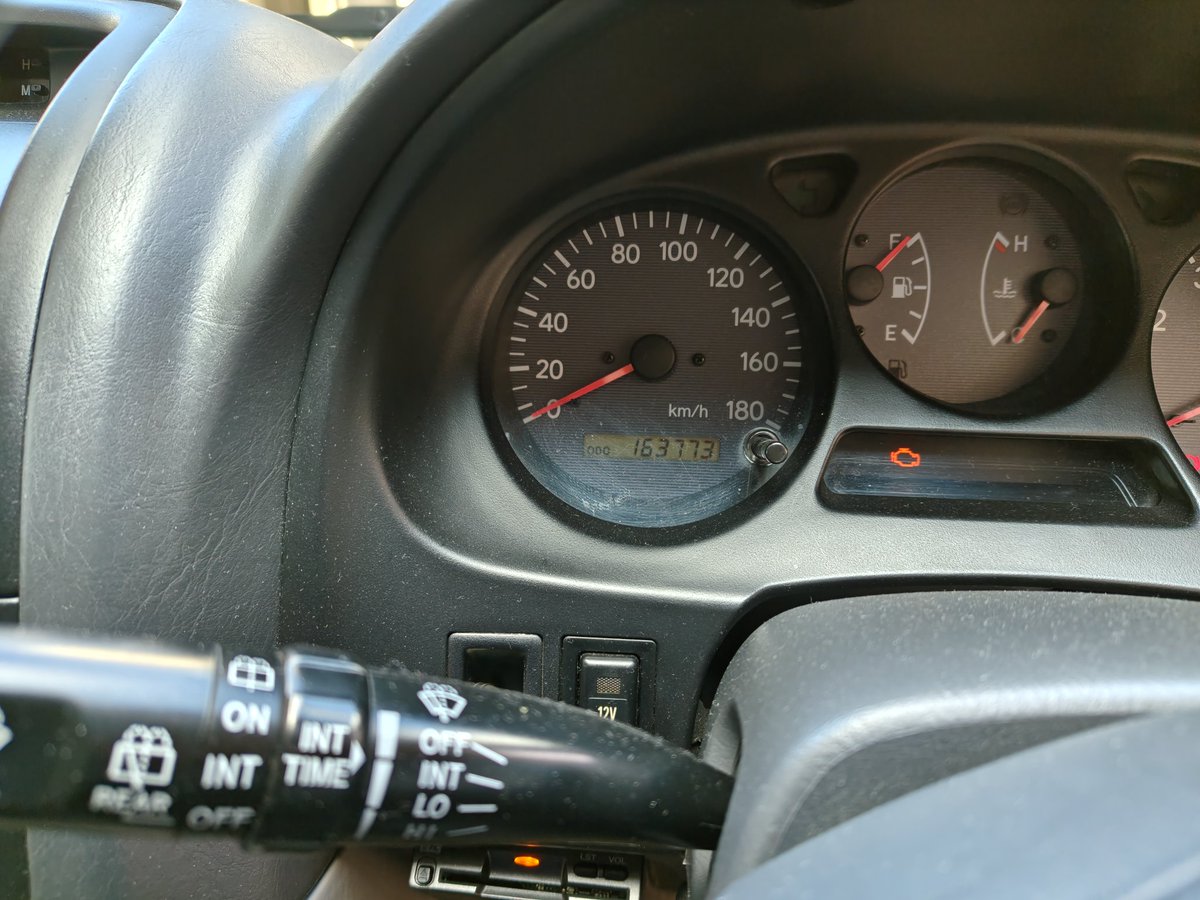 #ツイスターすがメモ
カルディナ オイル/エレメント交換
ODO 163773km 

次回はオイルのみ