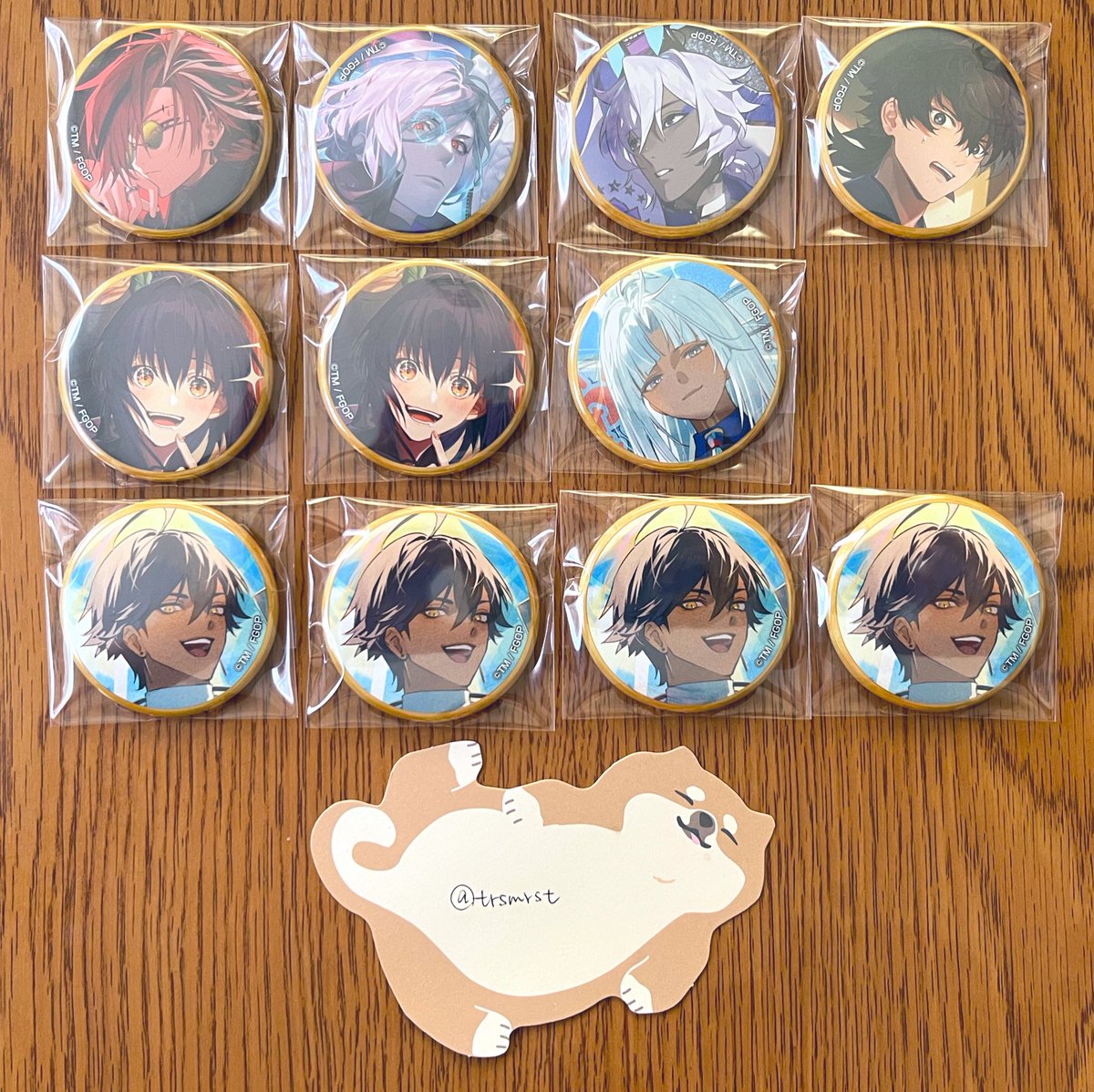 譲渡】 Fate/GrandOrder fgo CBC 2025 缶バッジ 譲)高杉晋作 モンテ