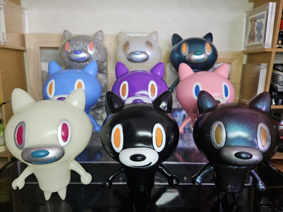 新品未開封　ヌヌコ　谷口亮　ソフビ　フィギュア　猫　ねこ うちの子紹介 今日2月22日は猫の日。 うちの猫の子たちです。 特別猫を