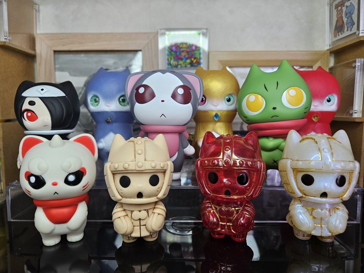 新品未開封　ヌヌコ　谷口亮　ソフビ　フィギュア　猫　ねこ うちの子紹介 今日2月22日は猫の日。 うちの猫の子たちです。 特別猫を