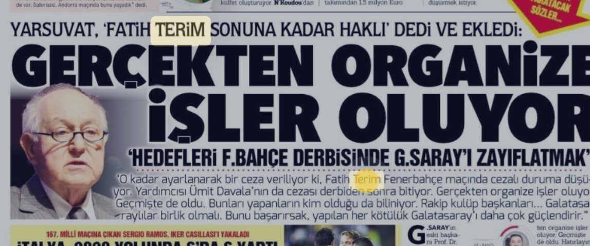 cemgonc's tweet photo. Herkesin akil adam zannettiği Vedat   Milor’un zamanında “Takımı ligden çekin” twiti var :) 

Son 4 sezonda 3 şampiyonluğun verildiği yerde “Bizi istemiyorlar” yazan var :)) 

30 senenin yalandan mağduriyet masalıdır bu.”Kurallar uygulansın ama bizim aleyhimize ise uygulanmasın” destanı :) Gelecek maçın hakemine hem mesaj hem gözdağı senaryosu 

Hala yiyene afiyet olsun!