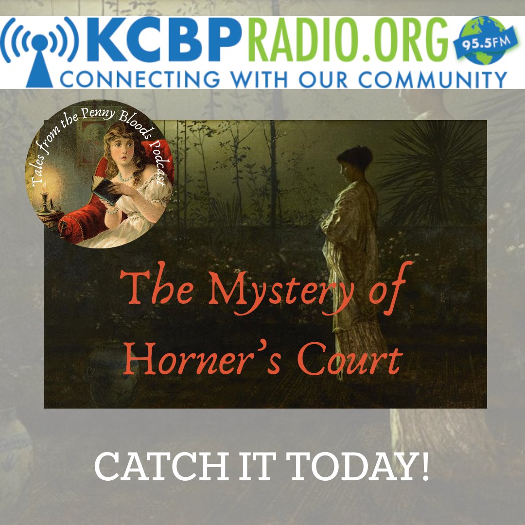 Check out our latest -- playing this weekend and into the week @ kcbpradio.org. Spooky fun, ghostly laughs. #victorian #audiodrama #ghost
