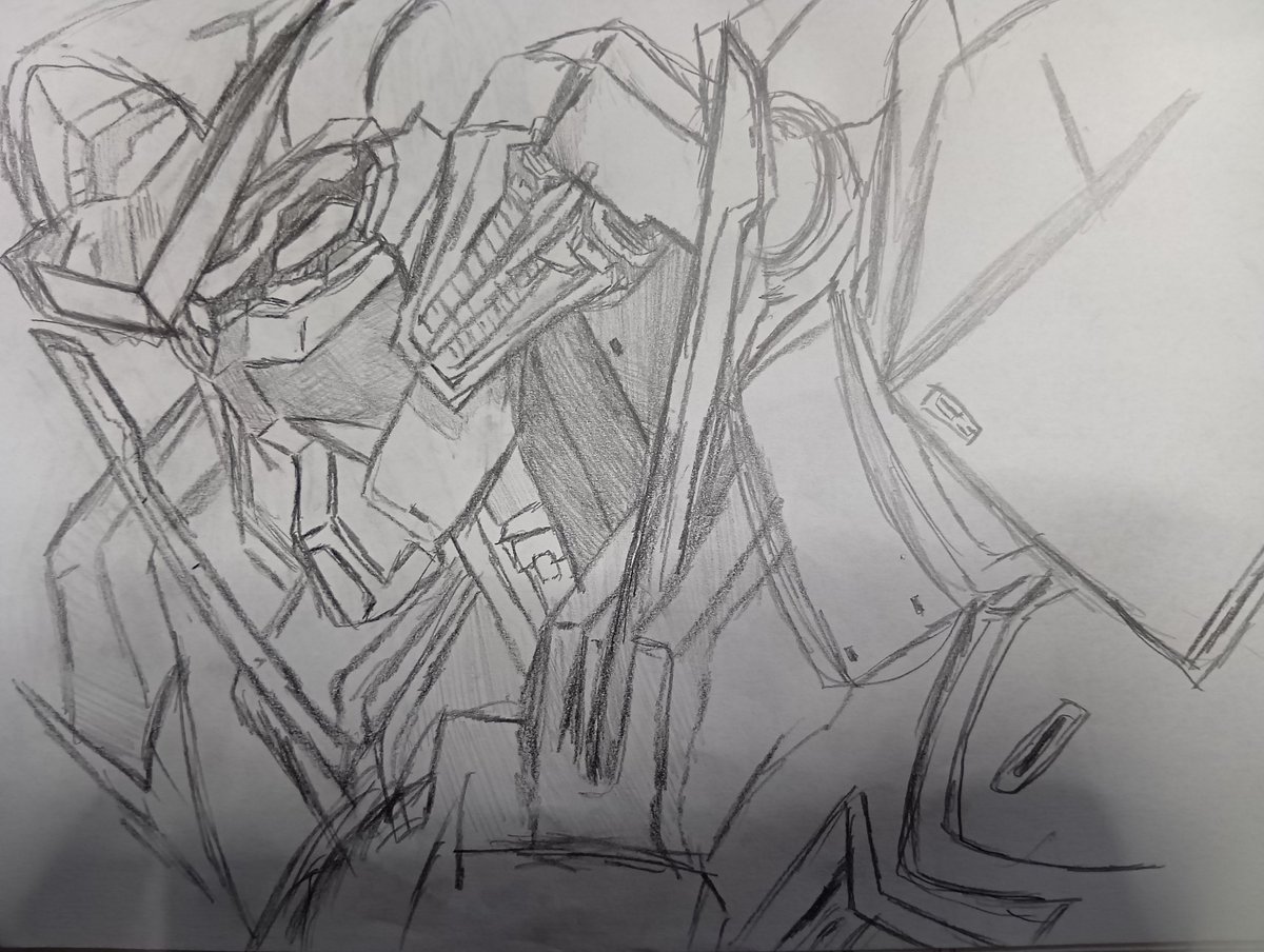 描いた画像は違うけど中2の時と今を比べてみた！！ ←中2 中3→