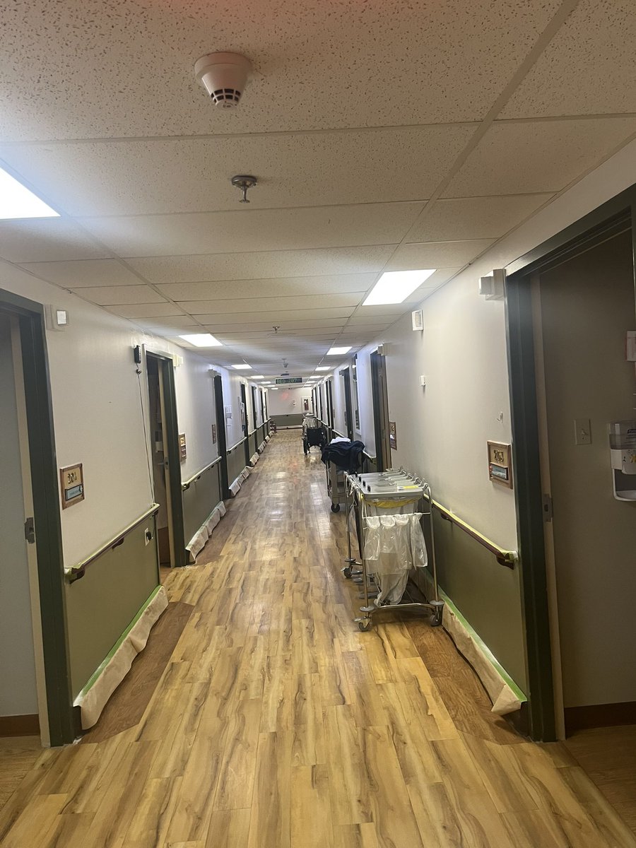 Mike_W_Simpson's tweet photo. Hallway has first coat of finish on the upper walls. Time to give it a sand and one more coat #PaintersProblems #SleepWhenImDead #GigLife https://t.co/Jn3hZOc3NK