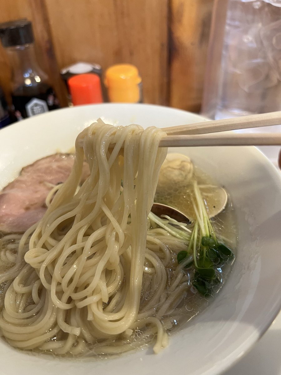 龍ヶ崎市@ 麺屋 壱心さん

・蛤そば(塩)

久訪😅

めっちゃ美味かった〜💯😍😍

ご馳走様でした😊🙏