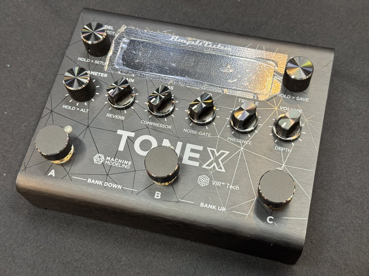 IK Multimedia TONEX Pedal ライセンス解除済　中古美品 中古品その1！ IK MULTIMEDIA TONEX PEDAL 大人気のTONEX！✨ 使用感