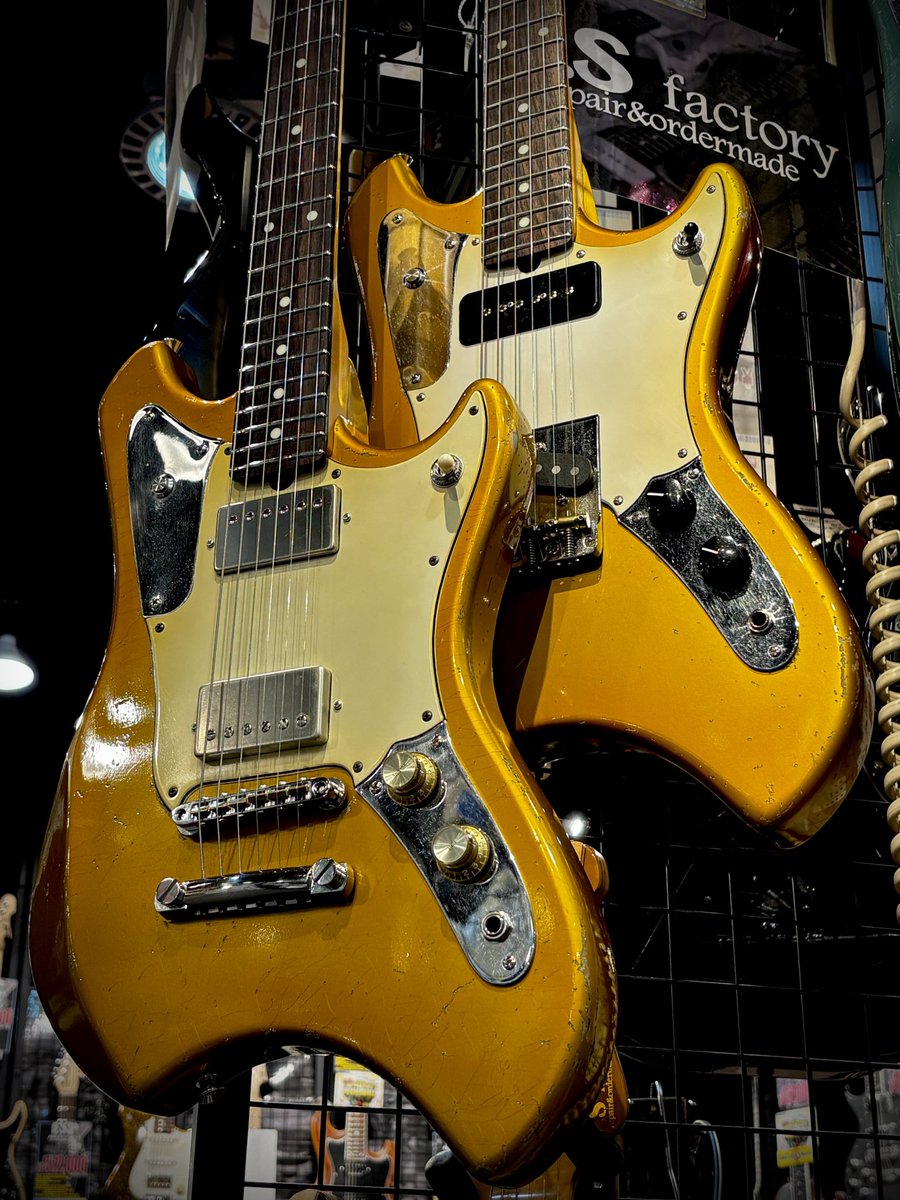 早い者勝ち　#14 STタイプ　オールラッカー塗装 T.S factory 151A-MO Vintage-Gold仕様が2本入荷しました‼️ どちらも