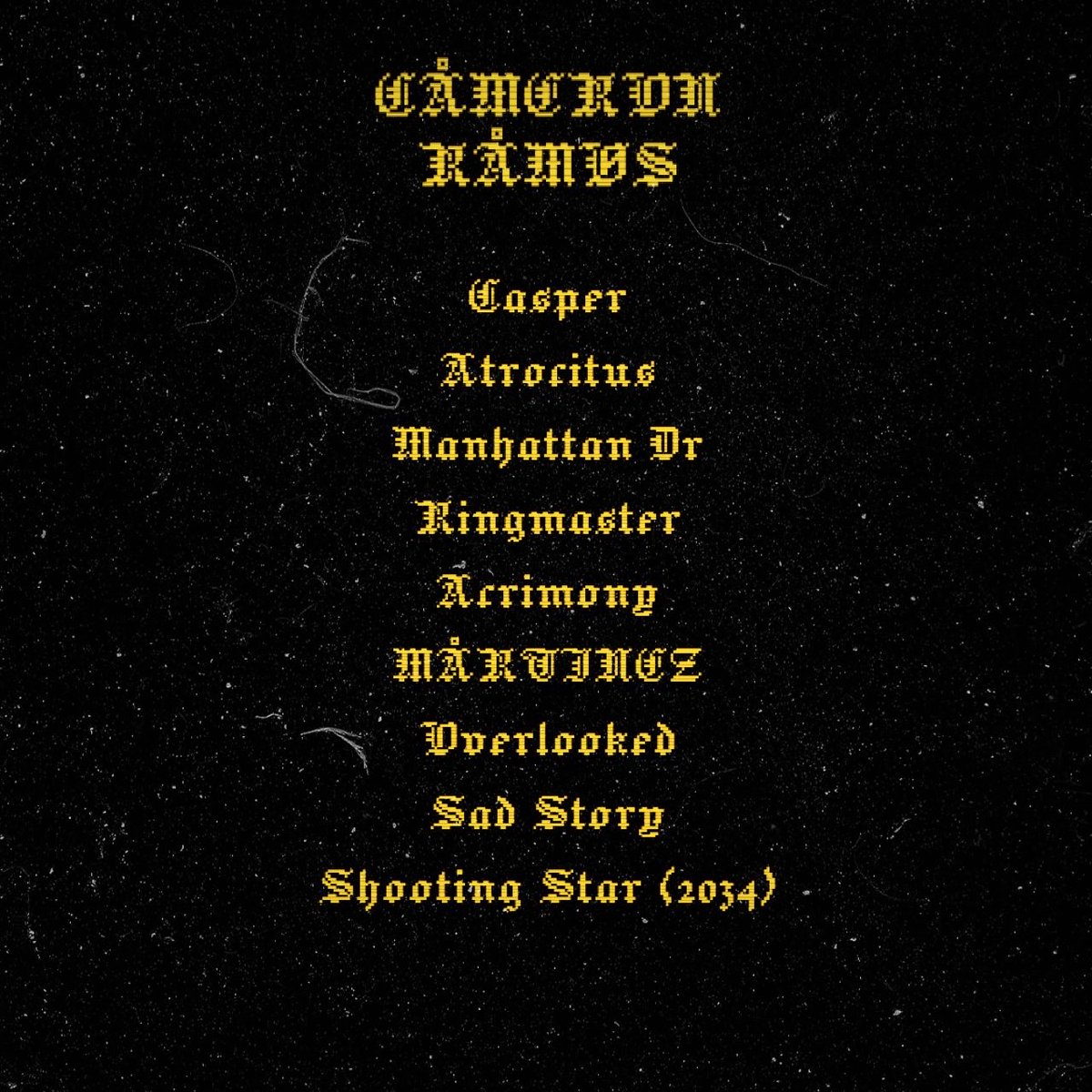 Konqwest's tweet photo. PRE-SAVE (CÅMERON RÅMØS) | Out on all platforms 03 • 01 • 26 #upcomingalbum #music #AlbumOfTheDay
https://t.co/p9cjiB7RXa https://t.co/VCSDXeYdBd