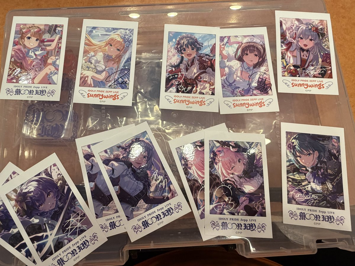 交換・買取】 IDOLY PRIDE アイプラ Zepp LIVE 2026 ガチャ 譲： [缶