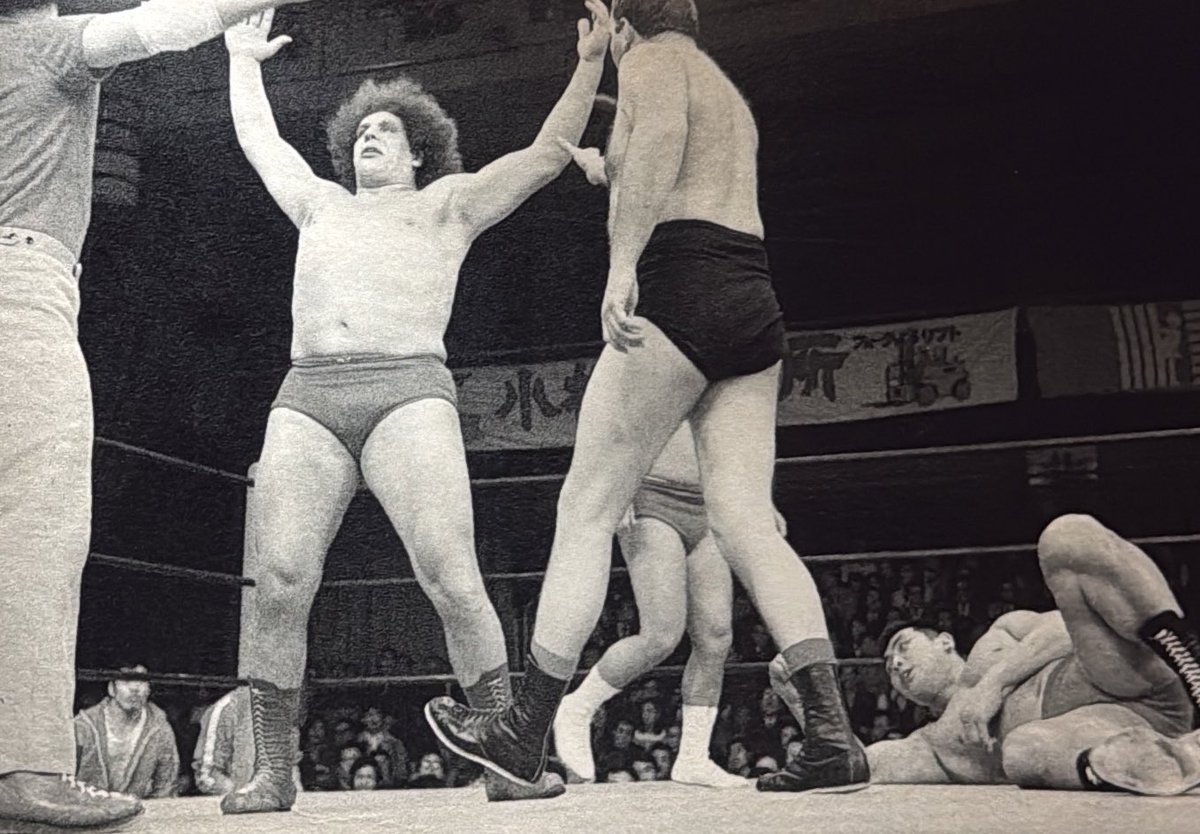 RT @rajipro: 1978年2月22日新日本プロレス「創立2周年記念ビッグ