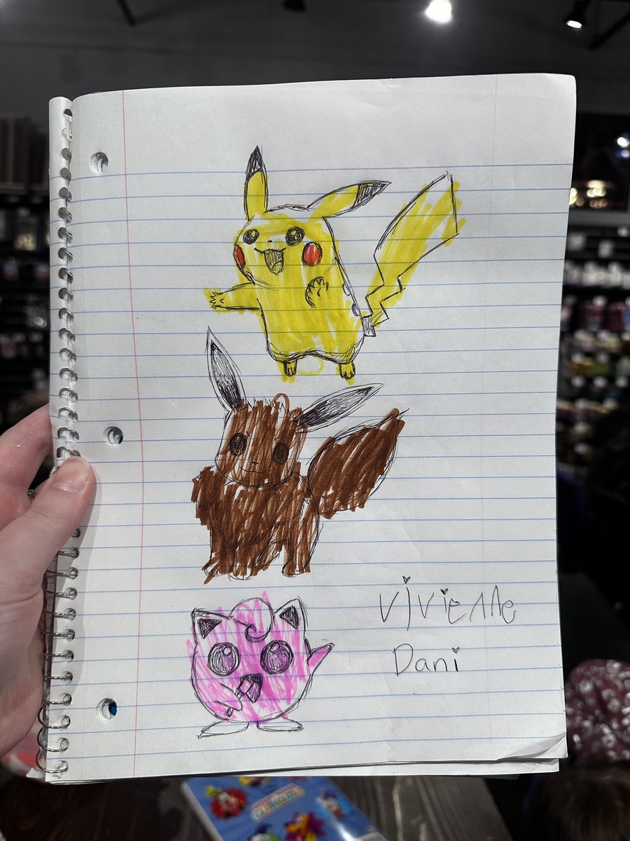 vivienne and i did an art collab tonight. not to brag <a href="/playpokemon/">Play! Pokémon</a> but this should be in the next illustrator contest 😏
