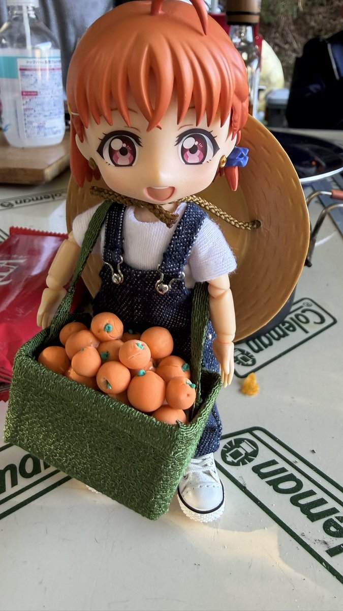JA千歌ちゃんverドール
作ってみました
樹脂粘土の🍊
なかなか上手くできた☺️