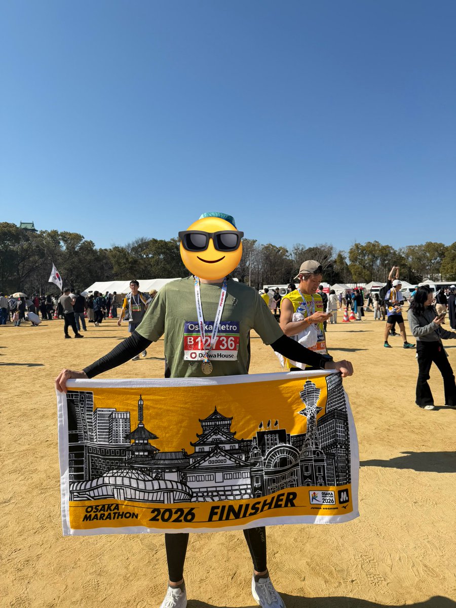 完走！思った以上にがんばれた！ 30km地点まではサブ3.5ペース、そこ