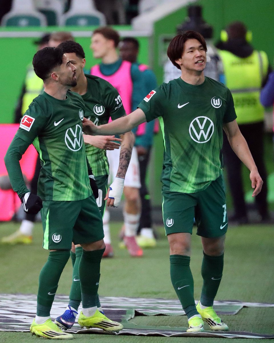 Bundesliga_JP's tweet photo. ブンデスリーガ初ゴールを決めた塩貝健人 🇯🇵👏 https://t.co/bjacWE9jn0