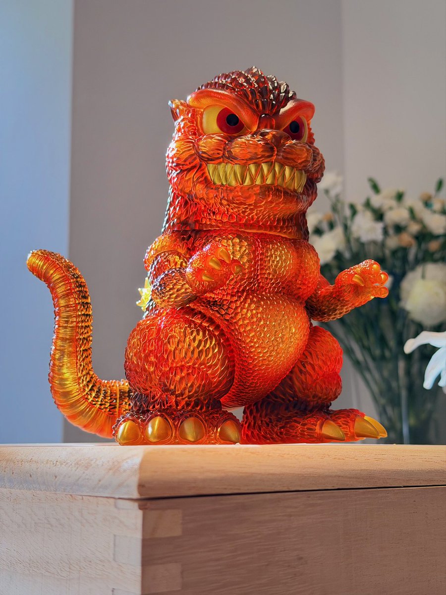 バーニングキングダム@ヴェム・バーニングゴジラ限定ソフビ、WF