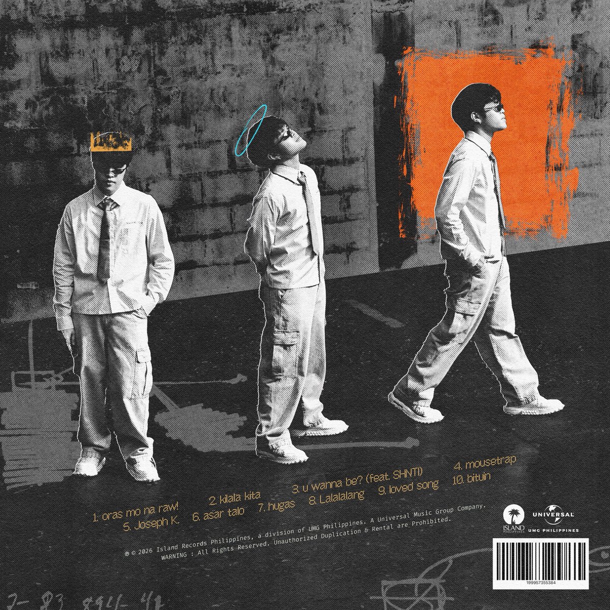 no characters portrayed here. 

South II. my debut album. 
FEB 27. out in all platforms.