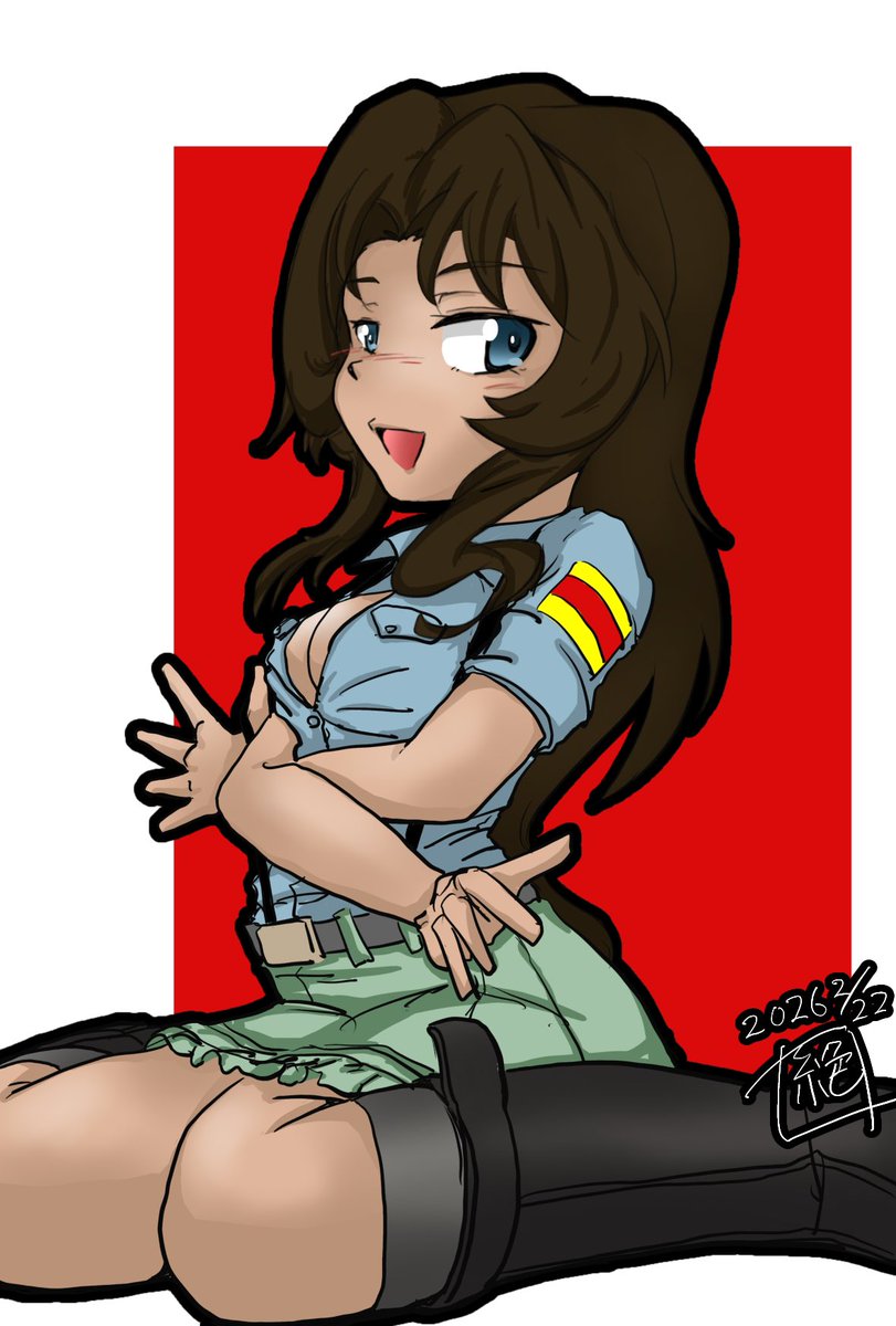 本日は青師団高校戦車道の隊長 #エル生誕祭2026 であります!
遅くなりまして申し訳ありません
お誕生日おめでとうございます‼︎
らぶらぶでも色々と出てきそうな予感多数‼︎
良いキャラしてますからね!
楽しみだぜぇー‼︎
#ガルパン
#エル生誕祭 