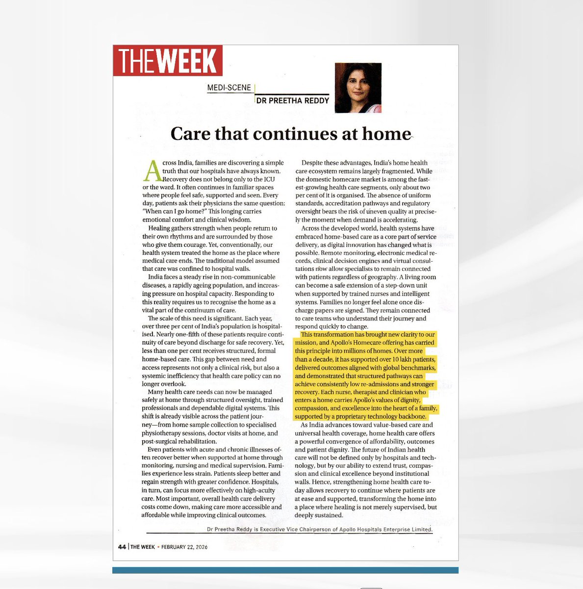 PreethaReddyOfficial tweet media