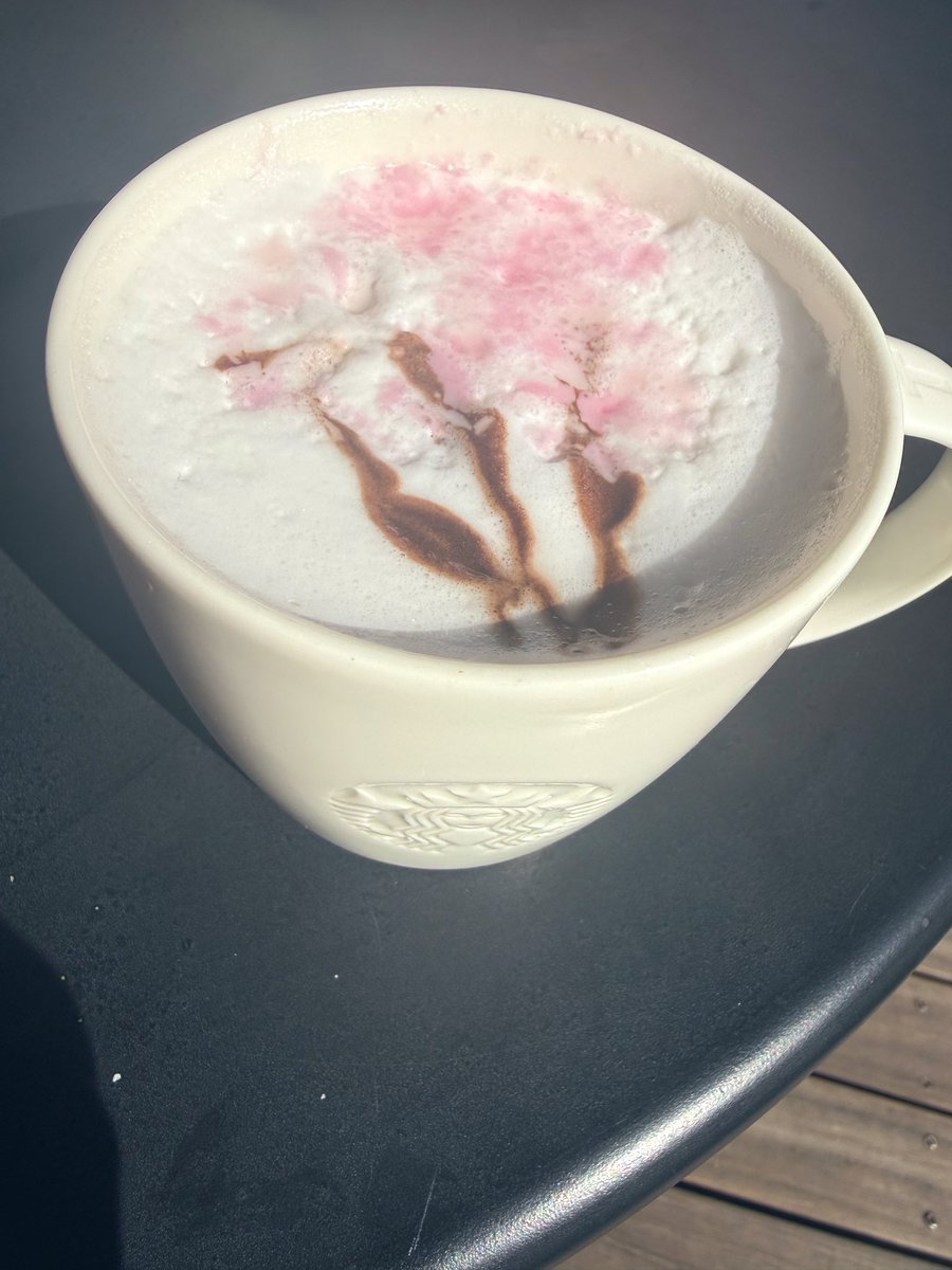 桜ラテ🌸
#腐れ神の桜コレクション🌸