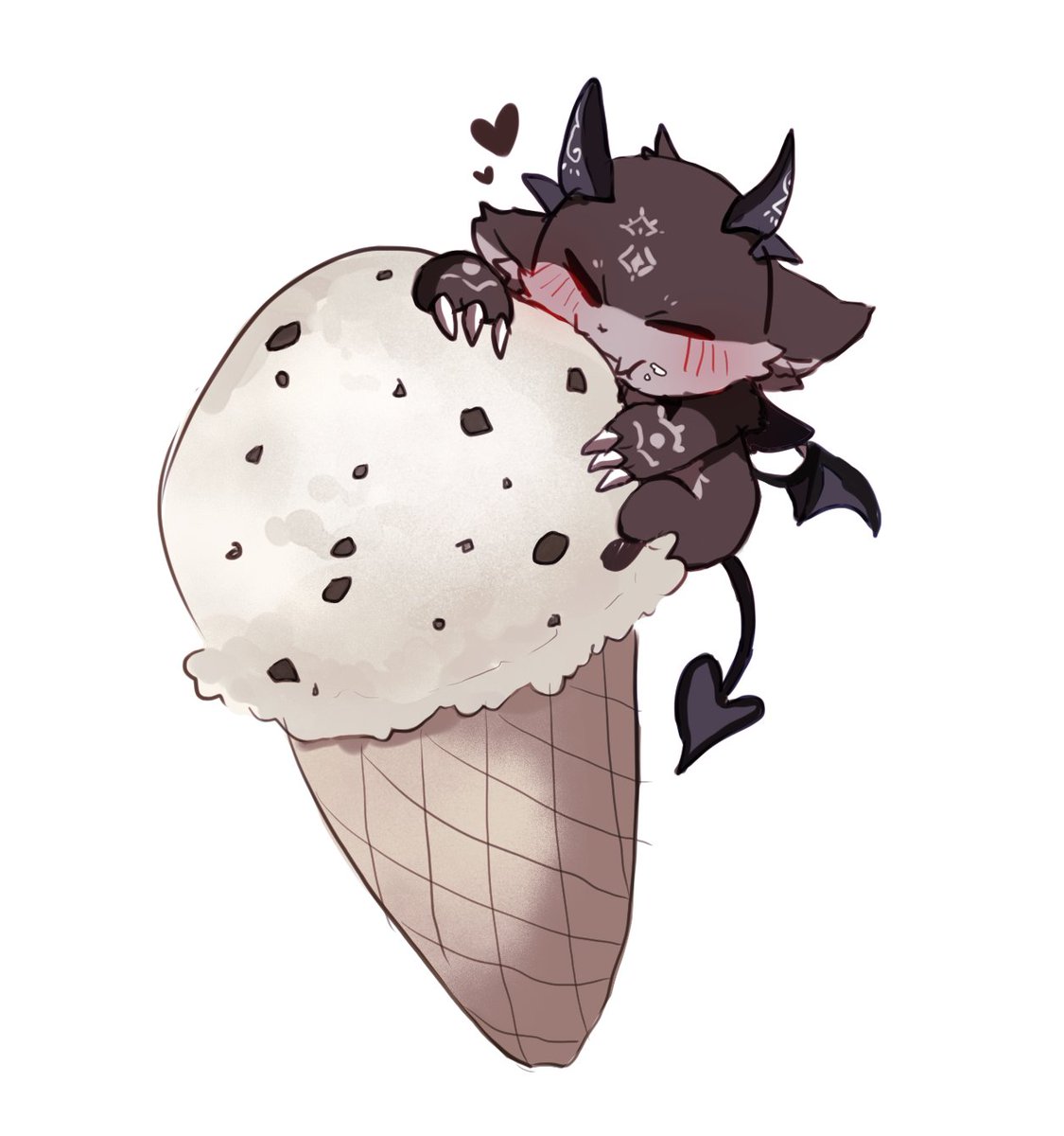 でびるさまにささげるえ 😋