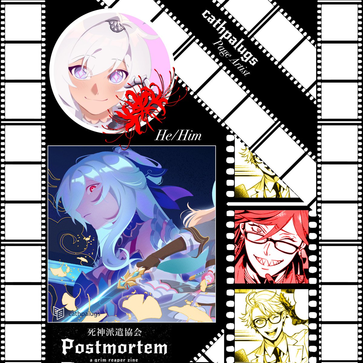 Postmortem - A Grim Reaper Zine tweet media