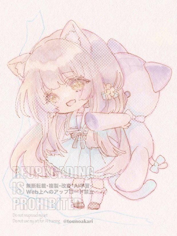 #猫の日
にゃ〜ฅ^•ω•^ฅ
