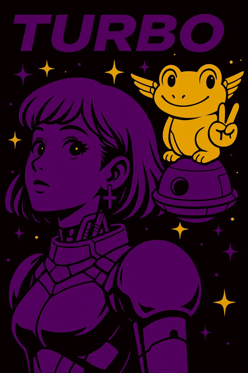 Turbo is how I find my way through the trenches. We win with Turbo 🐸💛

$Turbo